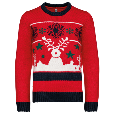 Kids’ crew neck Christmas jumper